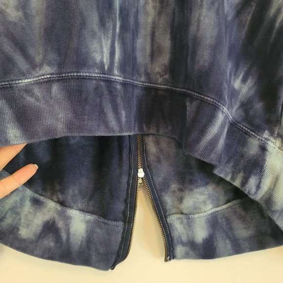 Canyon River Blues Womens Sz L Long Sleeve Tie Dye Terry Sweatshirt Hippie Top - Picture 3 of 11